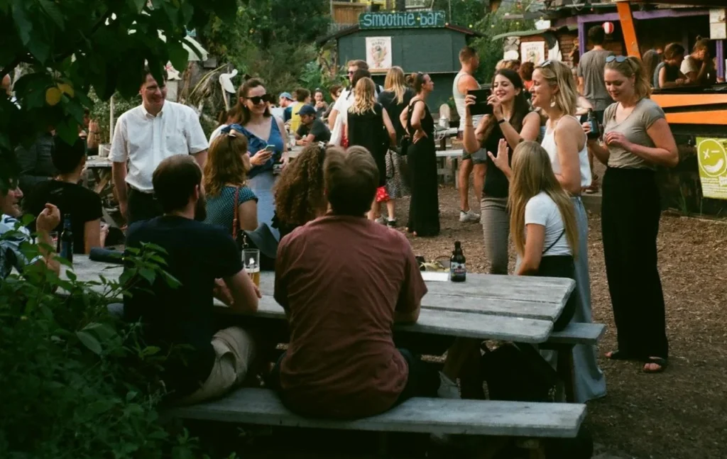 Social gathering to improve social wellness