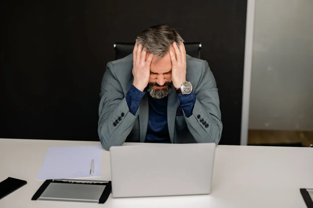 Person in Stress